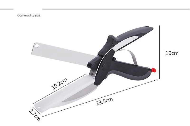 2in1 Multifunctional Simple Kitchen Scissor - Image 5
