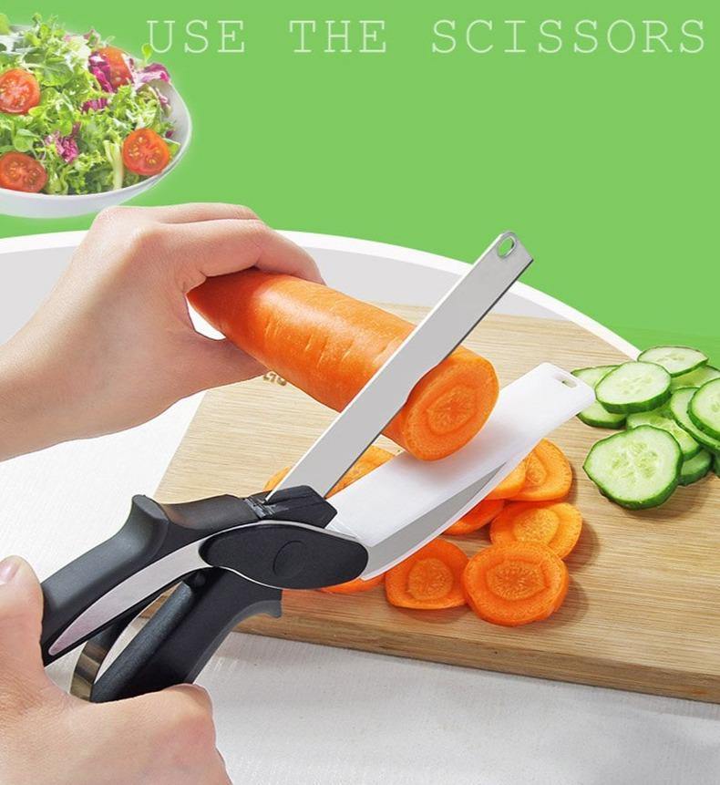 2in1 Multifunctional Simple Kitchen Scissor - Image 9