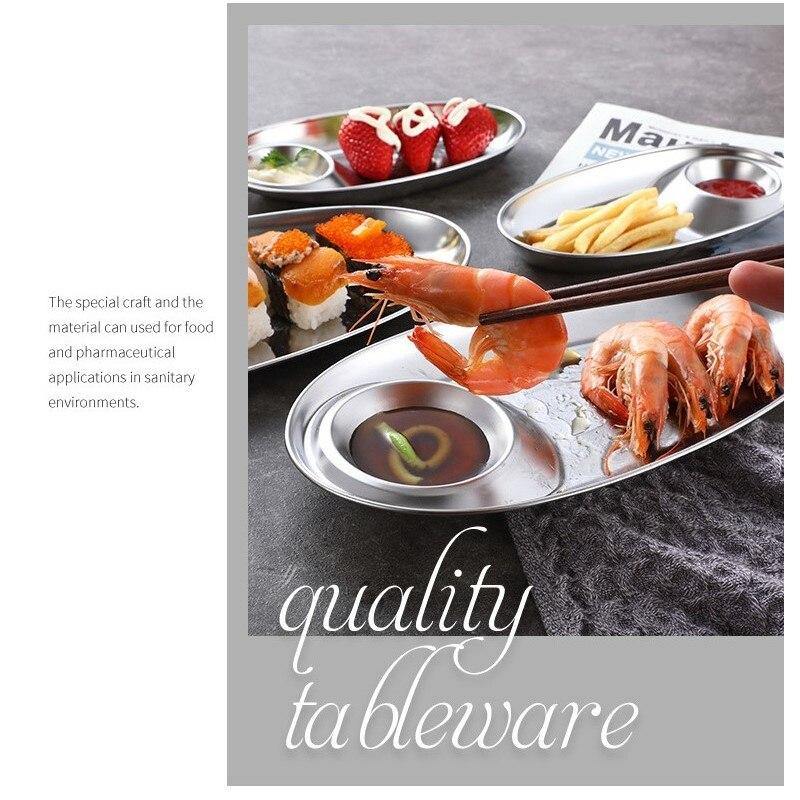 2in1 Sauce Snack Plate - Image 7