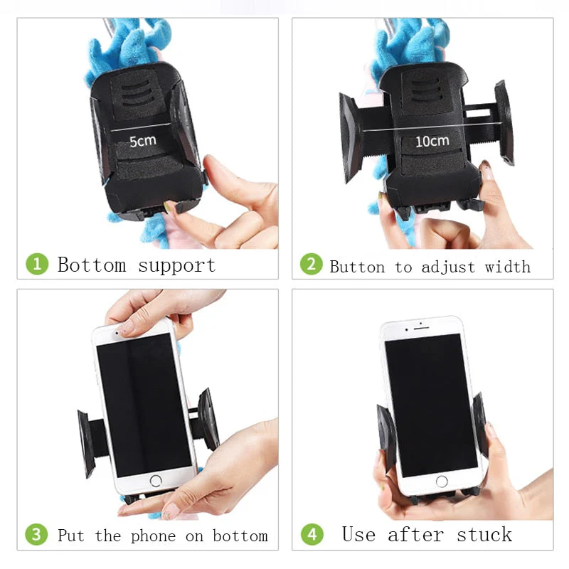 360 Rotating Neck Pillow Phone Holder - Image 4