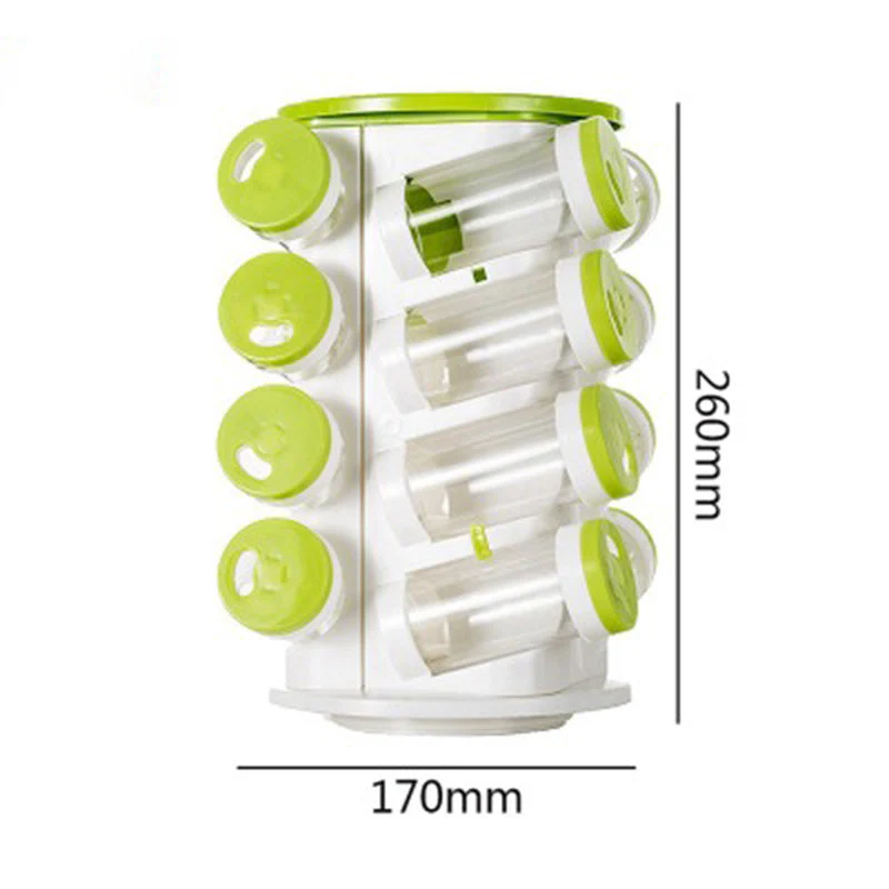 360 Rotating Spice Organizer Rack - Image 3