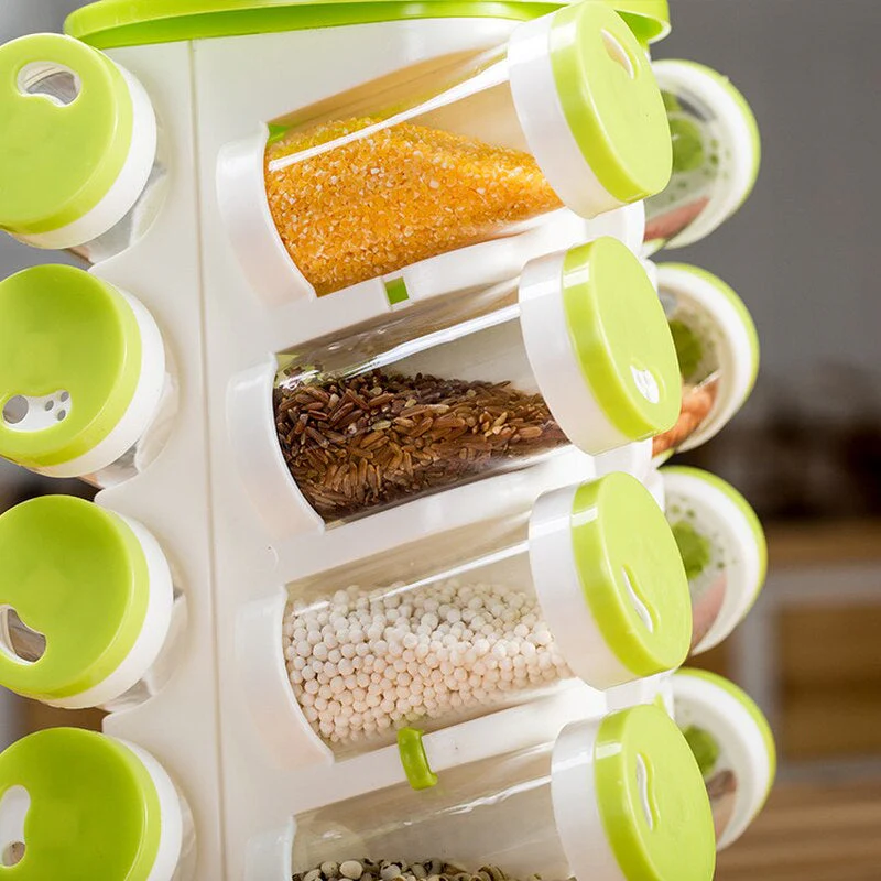360 Rotating Spice Organizer Rack - Image 5