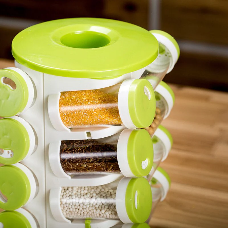 360 Rotating Spice Organizer Rack - Image 6