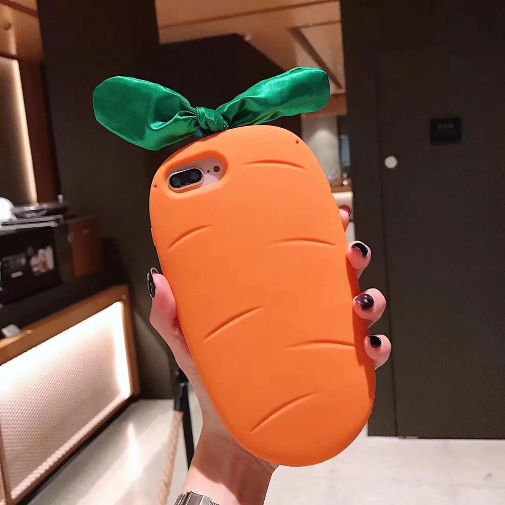 3D Carrot Shockproof iPhone Cases - Image 3