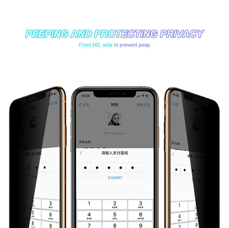 Anti-Spy Privacy Film Screen Protector - Image 4