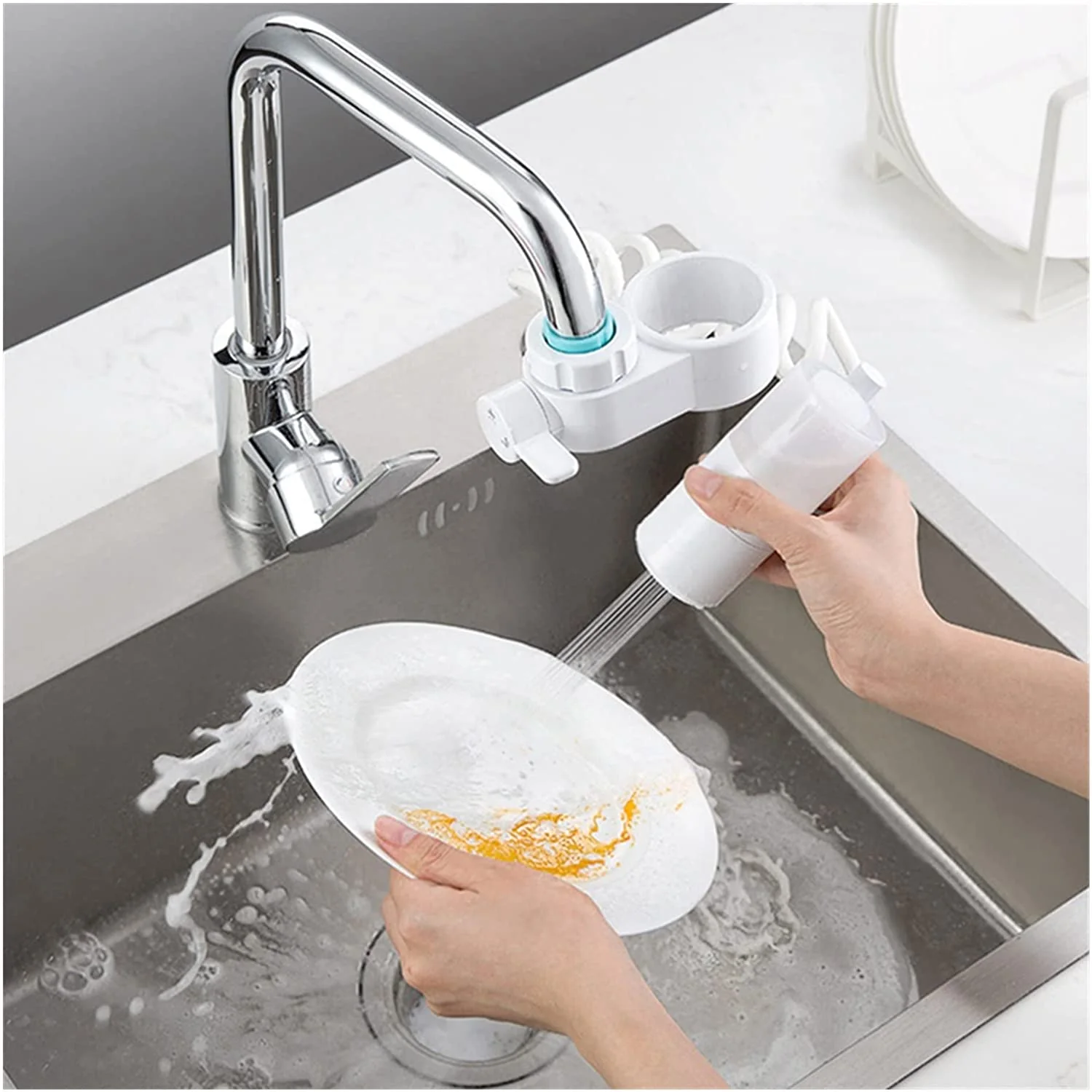 Automatic Telescopic Water Booster Faucet Extender - Image 5