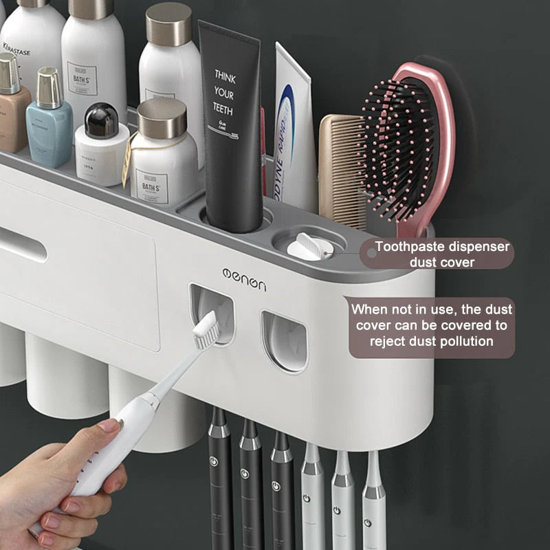 Automatic Toothpaste Squeezer Bathroom Storage Rack - Image 6