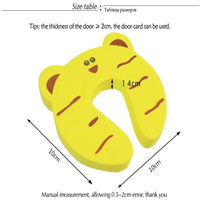 Baby Cartoon Finger Protector Door Stopper - Image 4