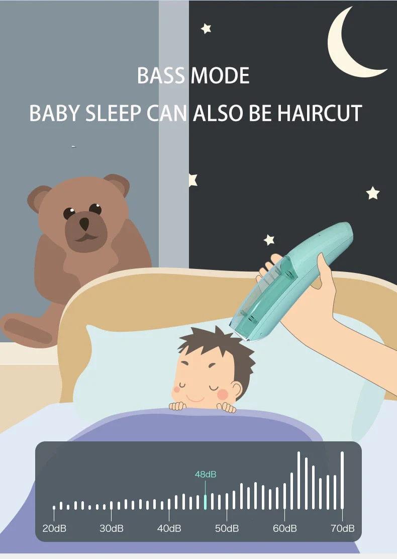 Baby Cordless Vacuum Hair Trimmer - Image 7
