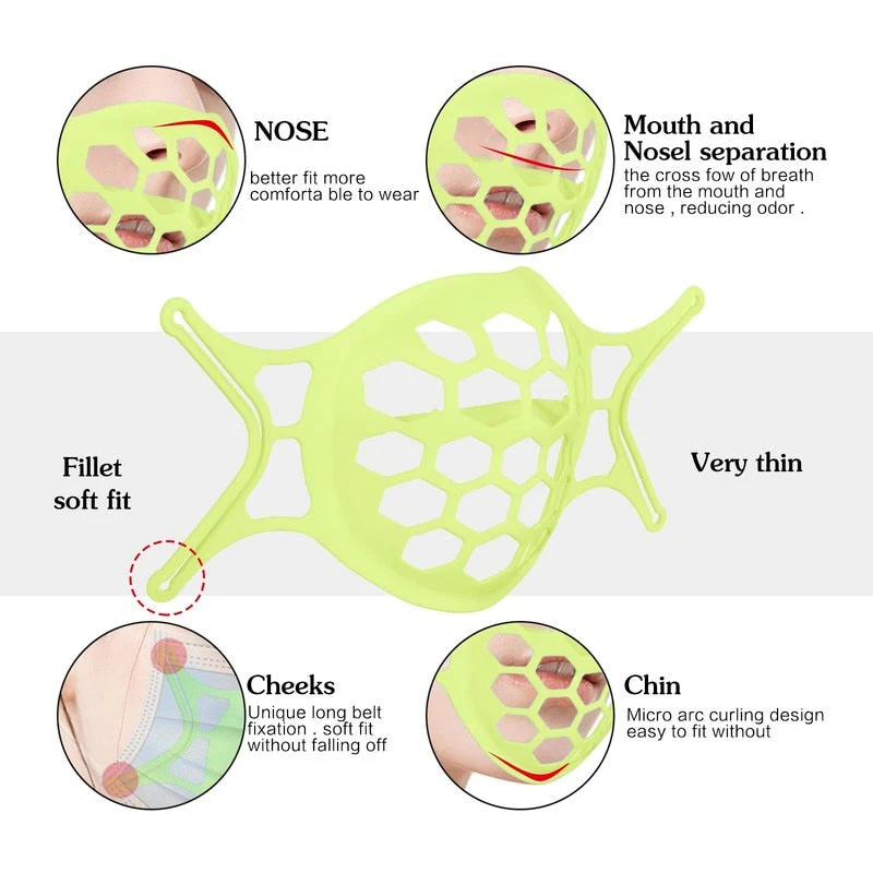 Breathable Inner Mask Support Frame Bracket - Image 4