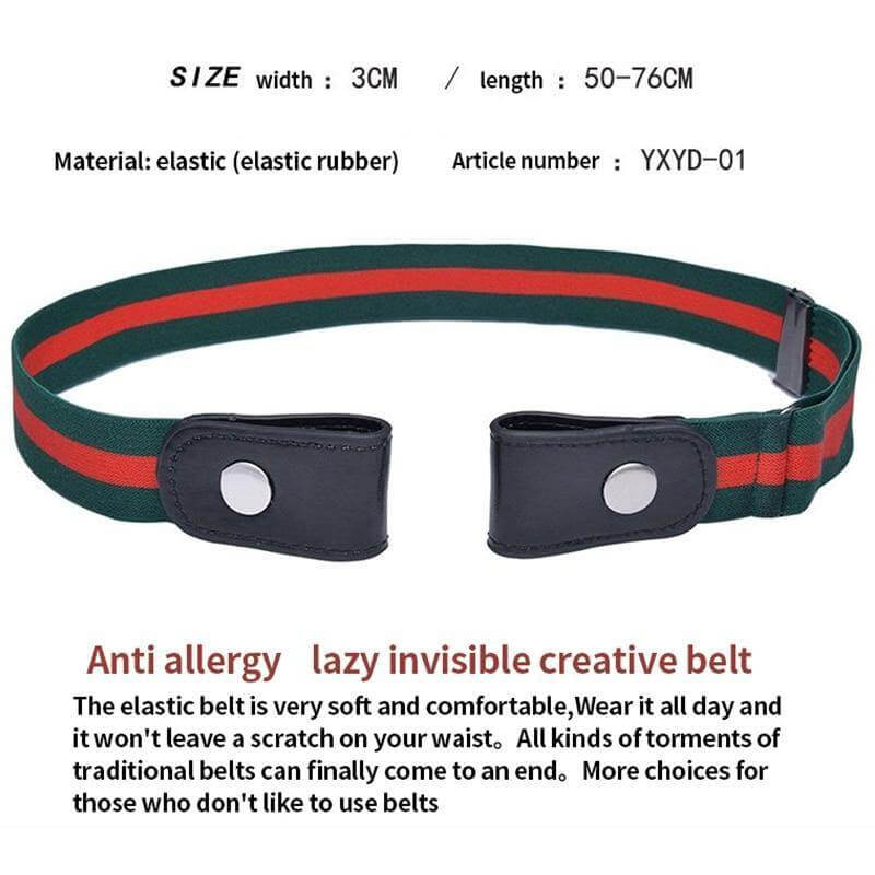 Buckle-Free Casual Sport Elastic Unisex Belt - Image 10
