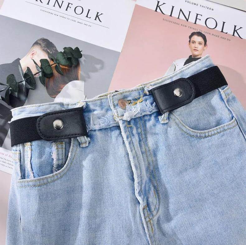 Buckle-Free Casual Sport Elastic Unisex Belt - Image 3