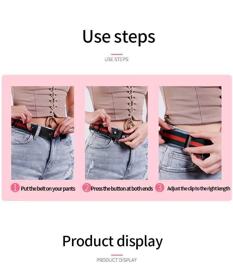 Buckle-Free Casual Sport Elastic Unisex Belt - Image 4