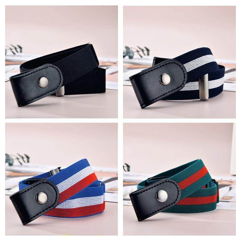 Buckle-Free Casual Sport Elastic Unisex Belt - Image 9