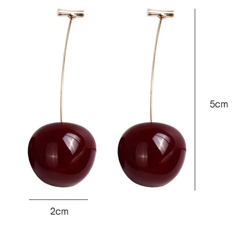 Cherry Fruit European Style Earrings - Image 10