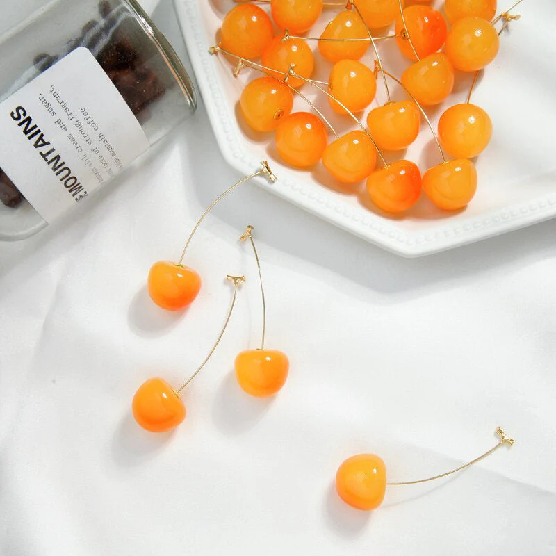 Cherry Fruit European Style Earrings - Image 3