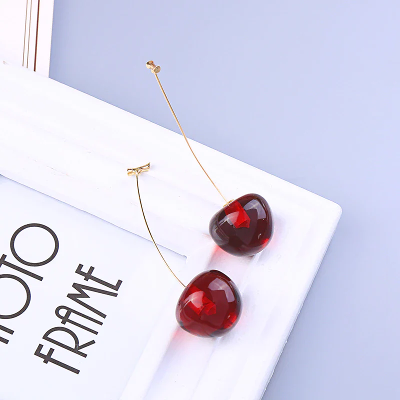Cherry Fruit European Style Earrings - Image 6