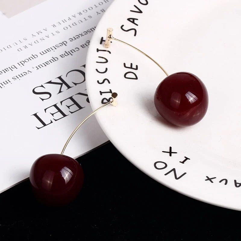 Cherry Fruit European Style Earrings - Image 7