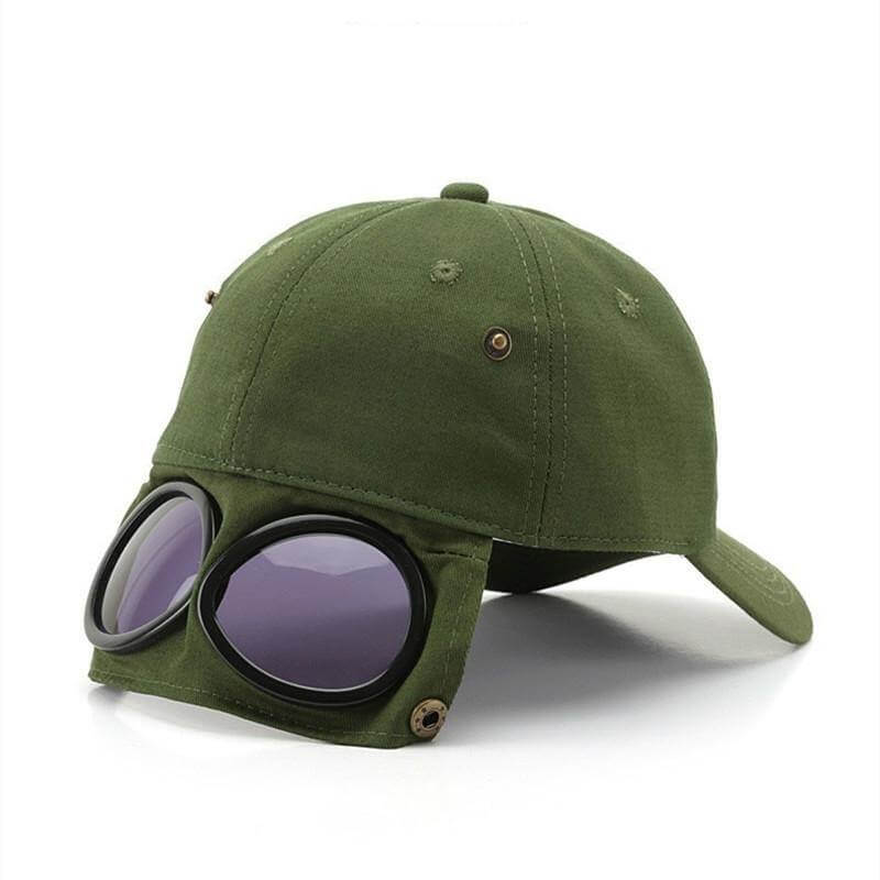 Cool Unisex Aviator Sunglasses Hat - Image 10