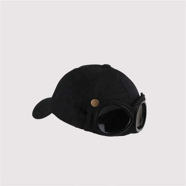 Cool Unisex Aviator Sunglasses Hat - Image 5
