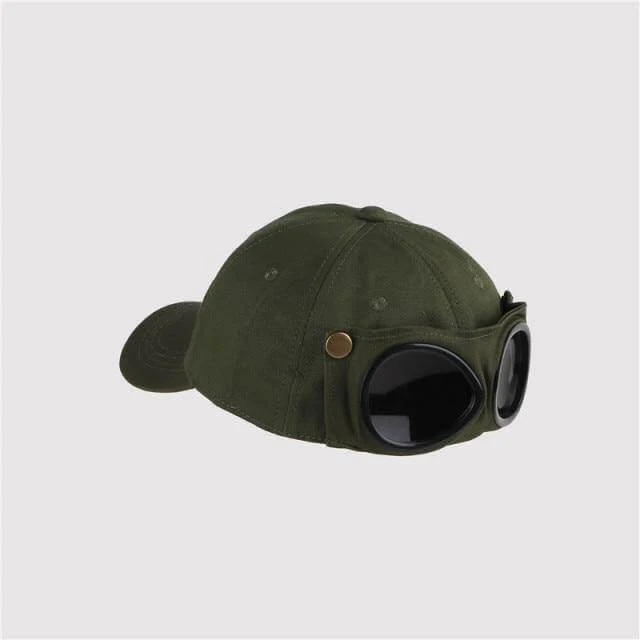 Cool Unisex Aviator Sunglasses Hat - Image 9