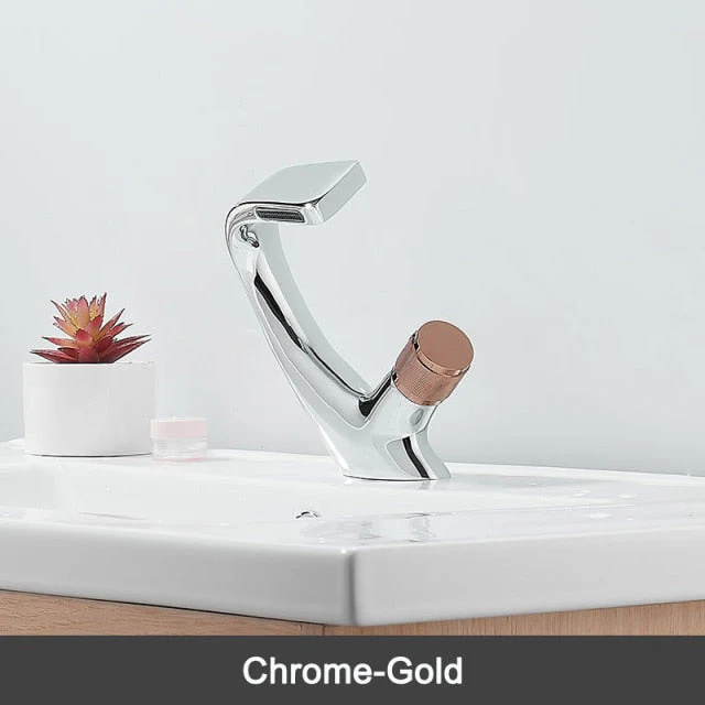Creative Chrome Waterfall Elegant Faucet - Image 17