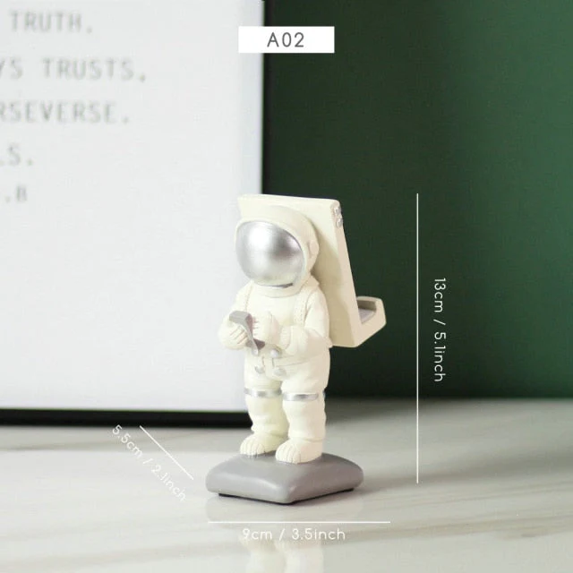 Creative Nordic Astronaut Moon Storage Organizer - Image 13