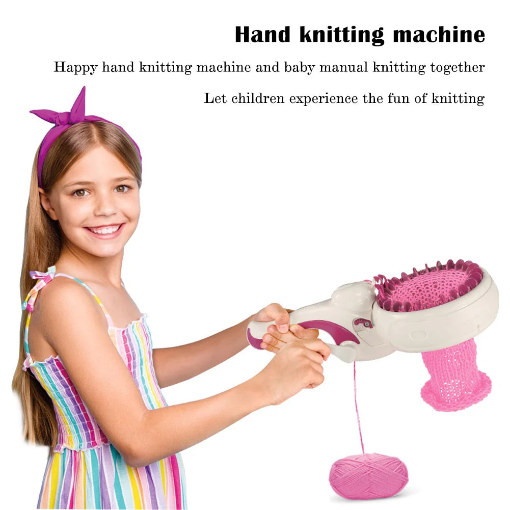 Educational Rotating Double Knitting Machine Toy - Image 4