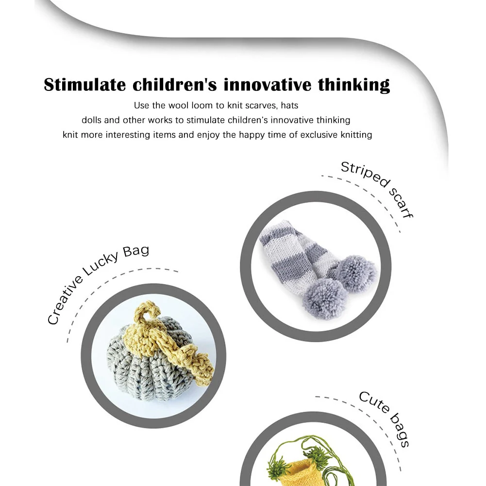 Educational Rotating Double Knitting Machine Toy - Image 5