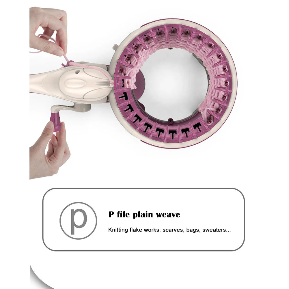 Educational Rotating Double Knitting Machine Toy - Image 8