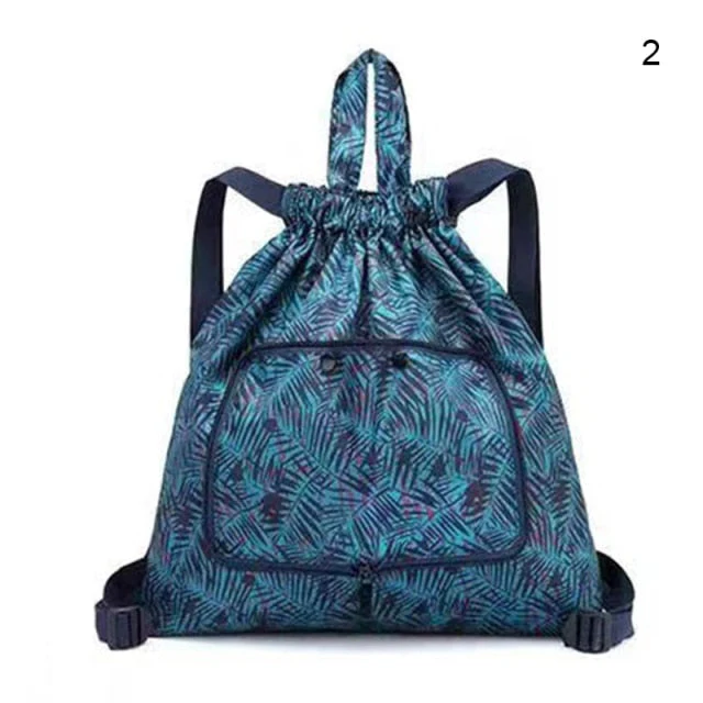 Foldable Large Capacity Flower Travel Backpack - Image 4