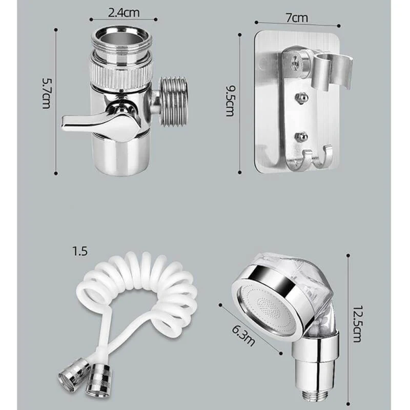 High Pressure Adjustable Faucet Extension Head - Image 11