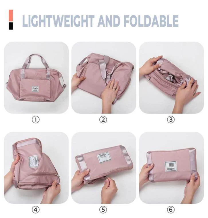Large Capacity Lightweight Easy Folding Travel Bag - Image 3