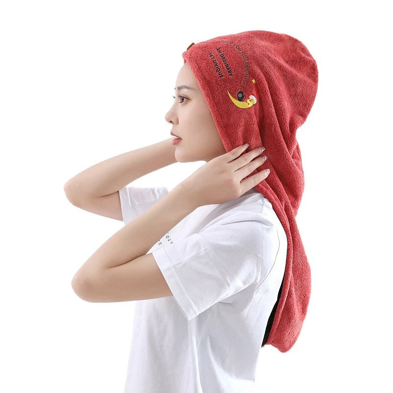 Magic Quick Women Hair Drying Towel - Image 3