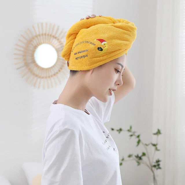 Magic Quick Women Hair Drying Towel - Image 4