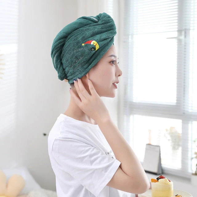 Magic Quick Women Hair Drying Towel - Image 5