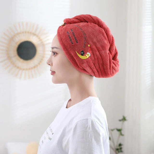 Magic Quick Women Hair Drying Towel - Image 6
