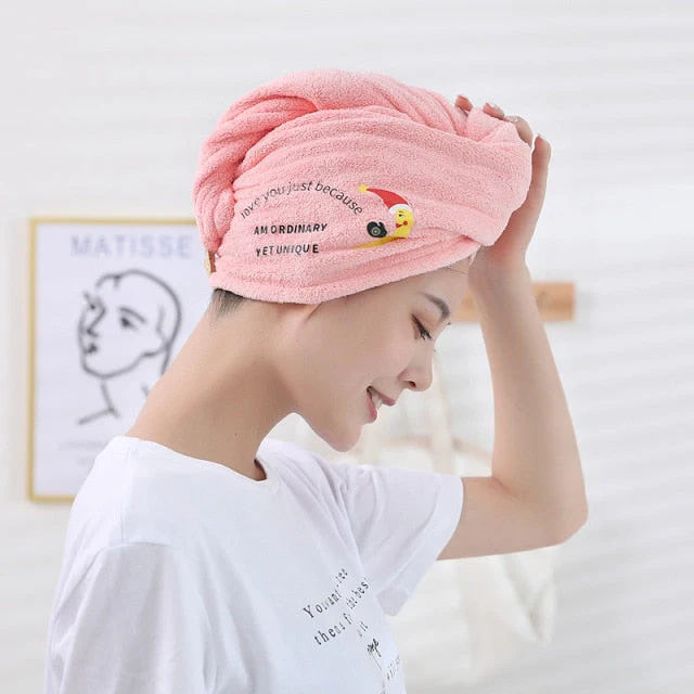 Magic Quick Women Hair Drying Towel - Image 8