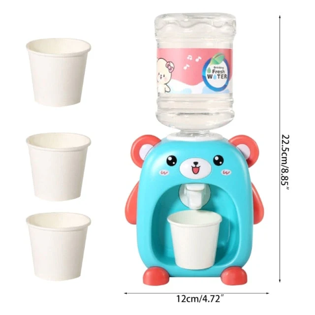 Mini Kids Cartoon Water Dispenser Toy - Image 12