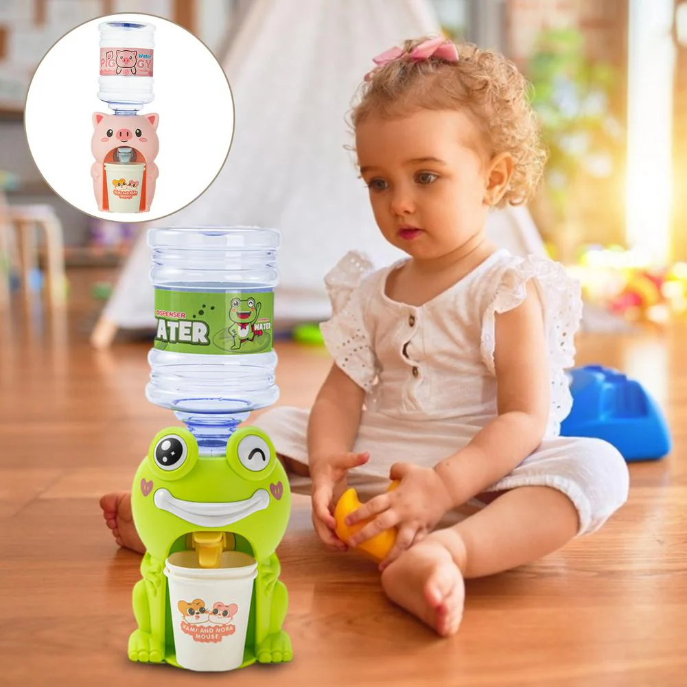 Mini Kids Cartoon Water Dispenser Toy - Image 6