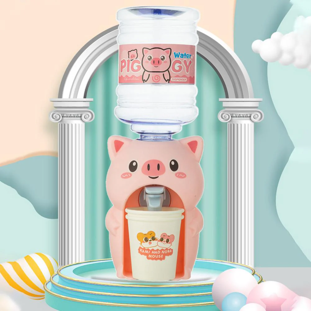 Mini Kids Cartoon Water Dispenser Toy - Image 7