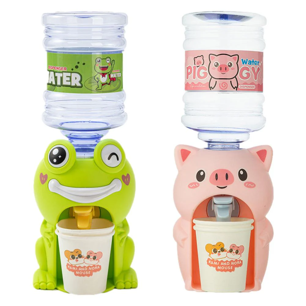 Mini Kids Cartoon Water Dispenser Toy - Image 9