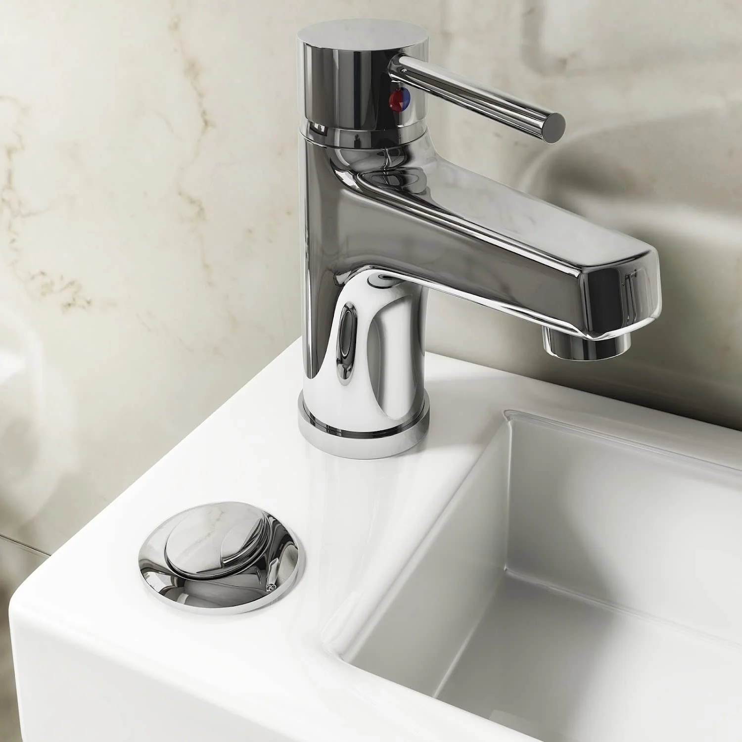 Modern Japanese Toilet Top with Sink on Top - Image 6