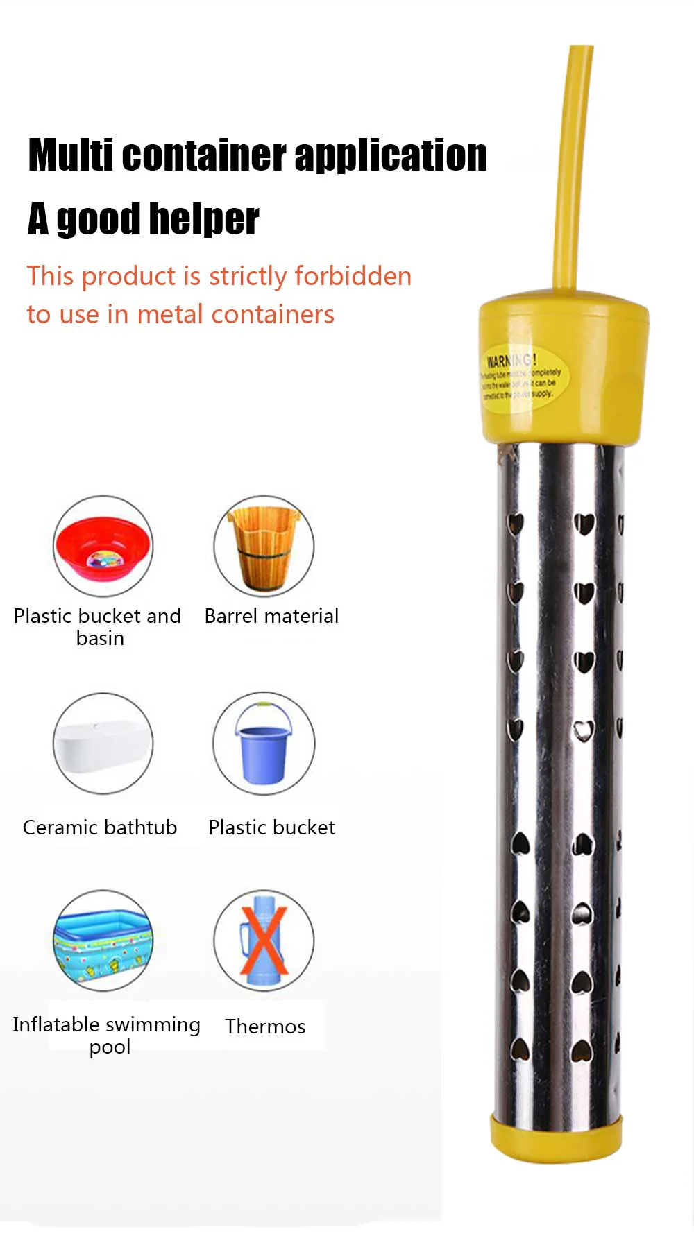 Multifunctional Portable Automatic Water Heater - Image 3