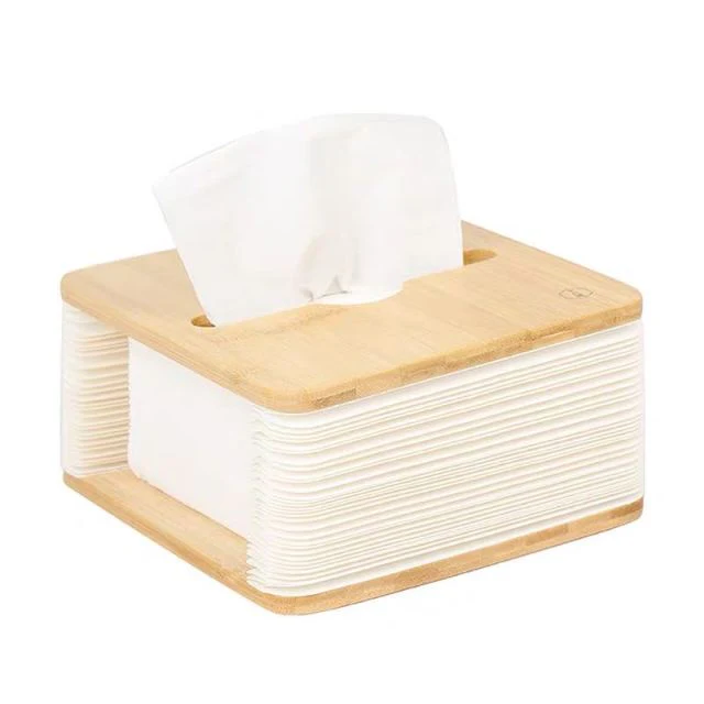 Nordic Bamboo Foldable Tissue Box - Image 6