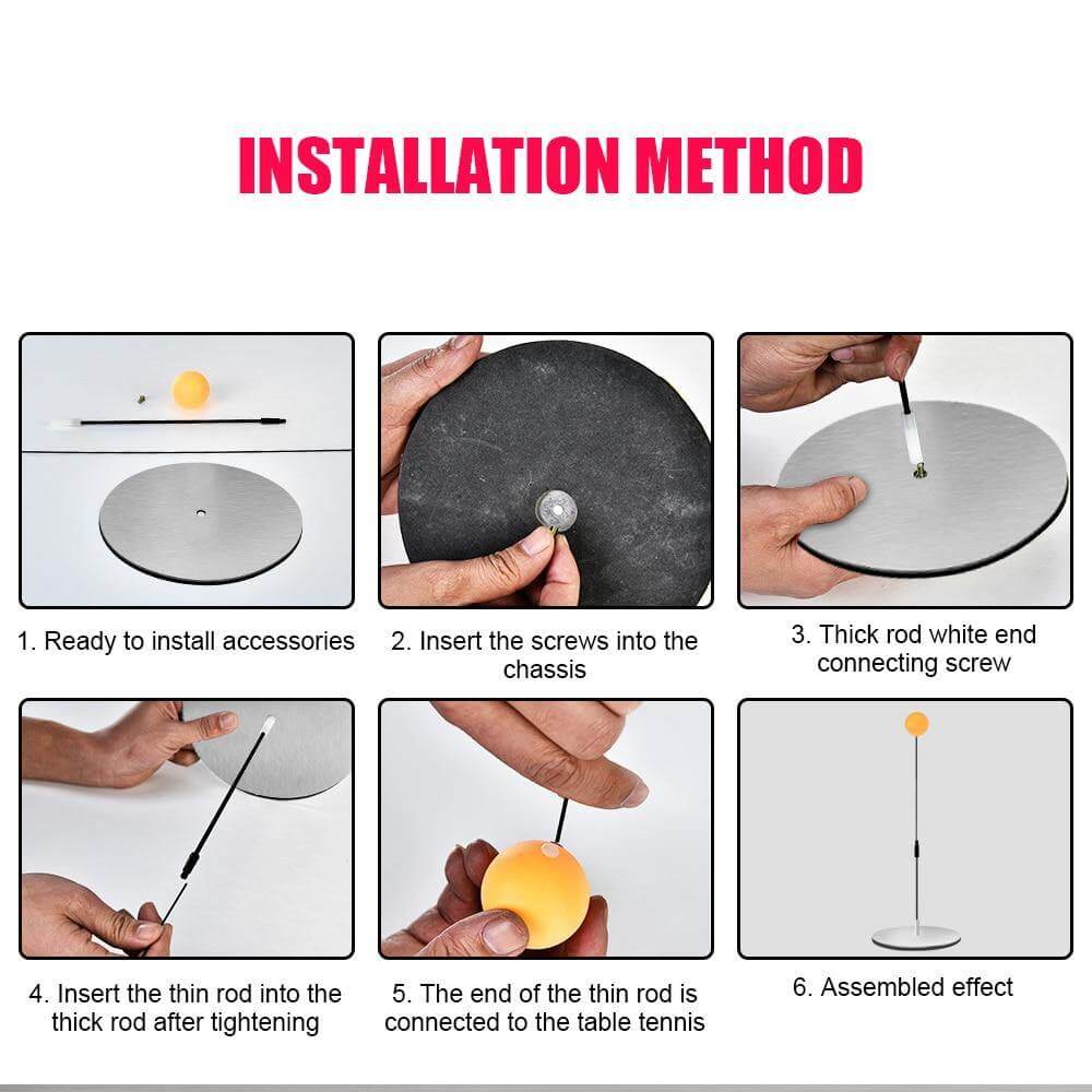 Ping Pong Flexible Practice Trainer - Image 6