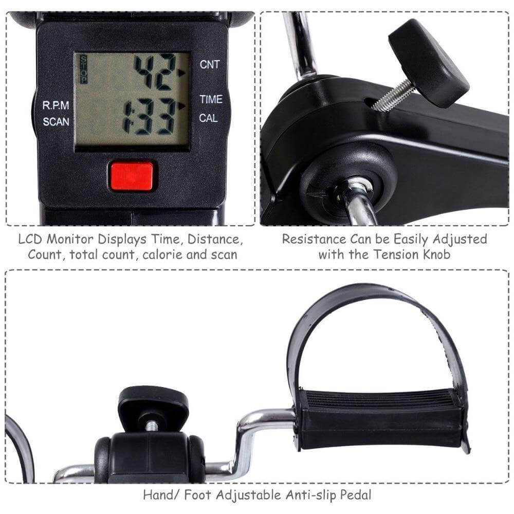 Portable Folding Indoor Exercise Bike - Image 6