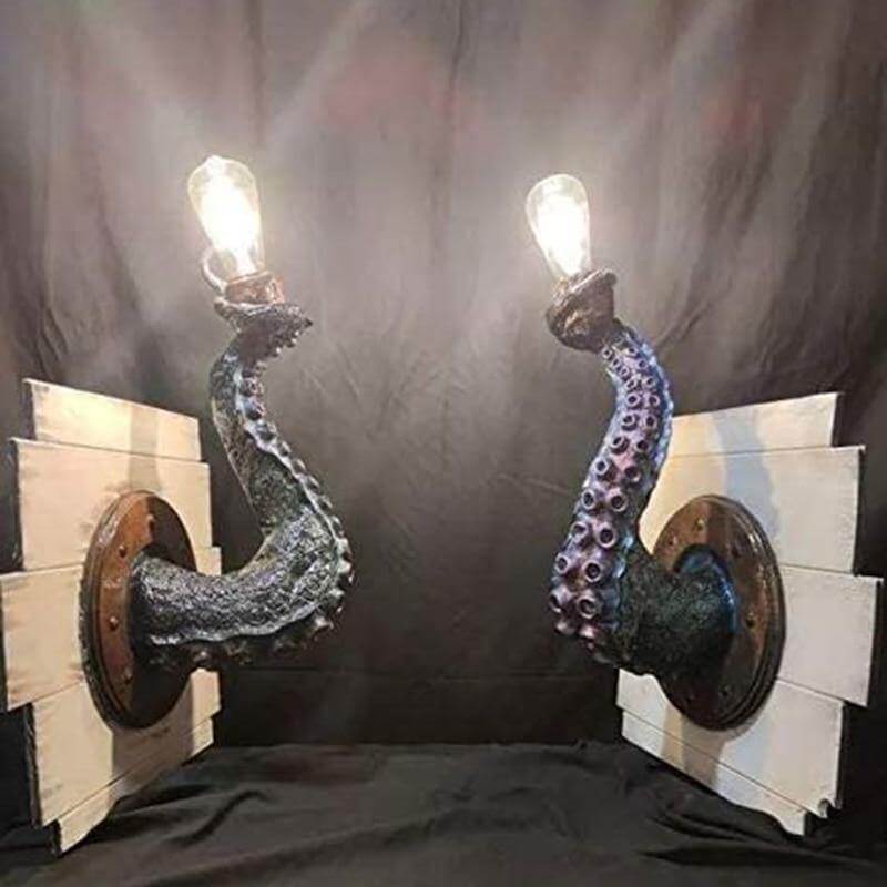 Retro Octopus Tentacle Wall Lamp - Image 3