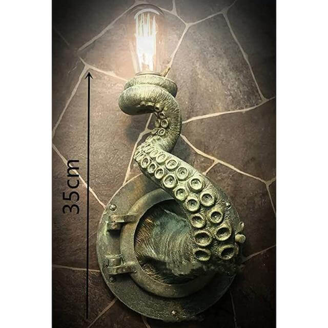 Retro Octopus Tentacle Wall Lamp - Image 7