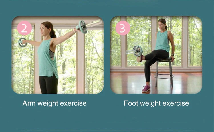 Self-Retracting Home Fitness Abdominal Wheel Roller - Image 11